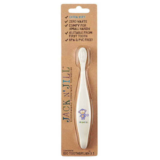 Jack N' Jill Biodegradable Children's Toothbrush - Monkey