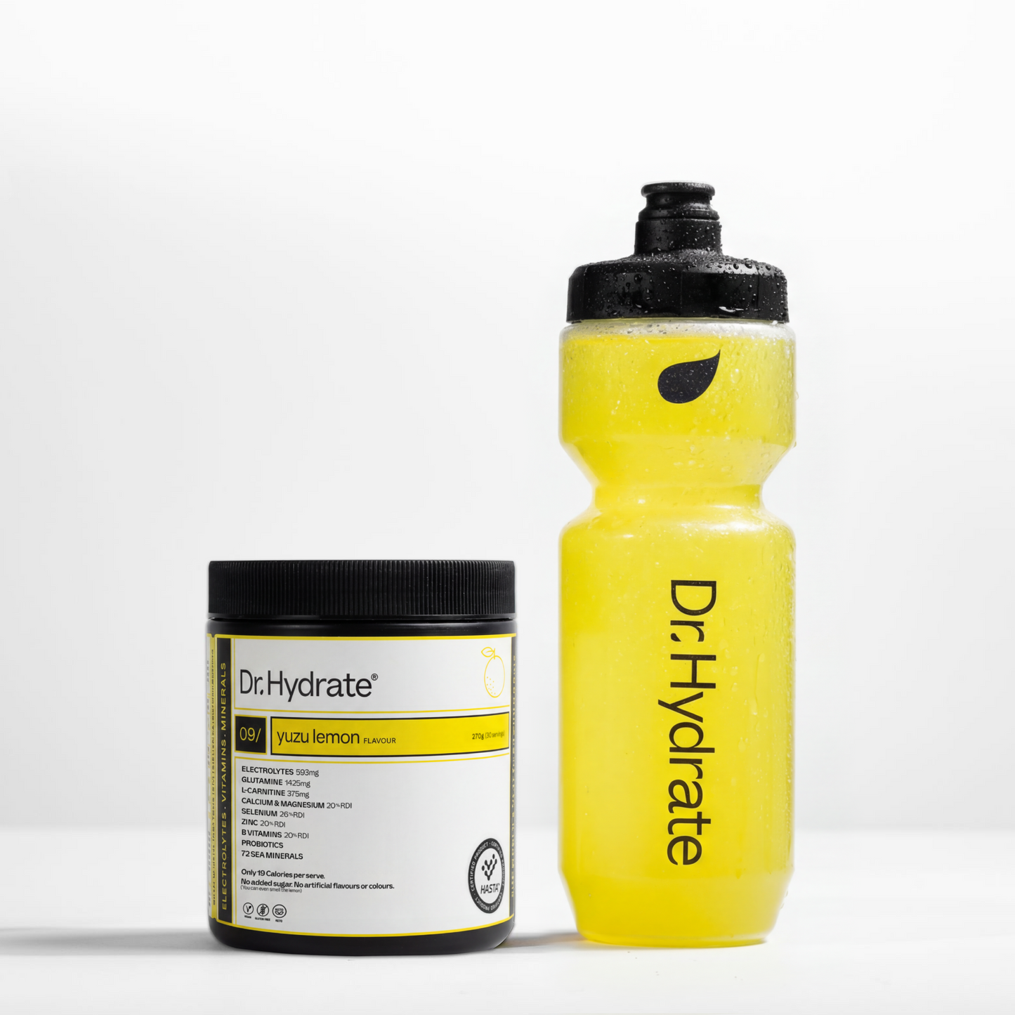 Dr. Hydrate All-In-One Hydration Drink Yuzu Lemon - 270g
