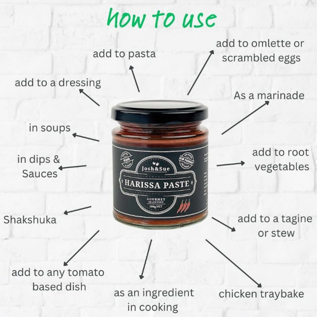 Josh & Sue Harissa Paste - 180g
