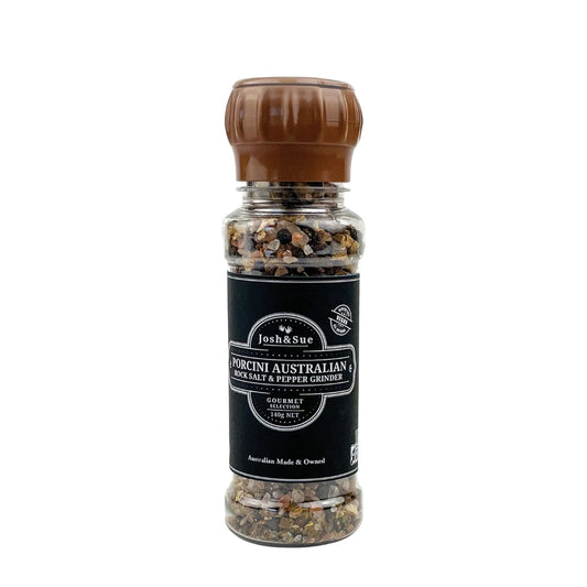 Josh & Sue Porcini Salt & Pepper Grinder - 140g