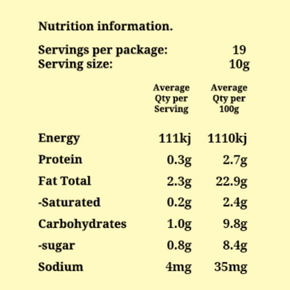 Josh&Sue Preserved Lemon Harissa, Review! Absolutely Addicted!, nutrition panel