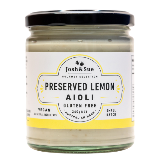 Josh&Sue Vegan Aioli, thick and creamy, super delicious!
