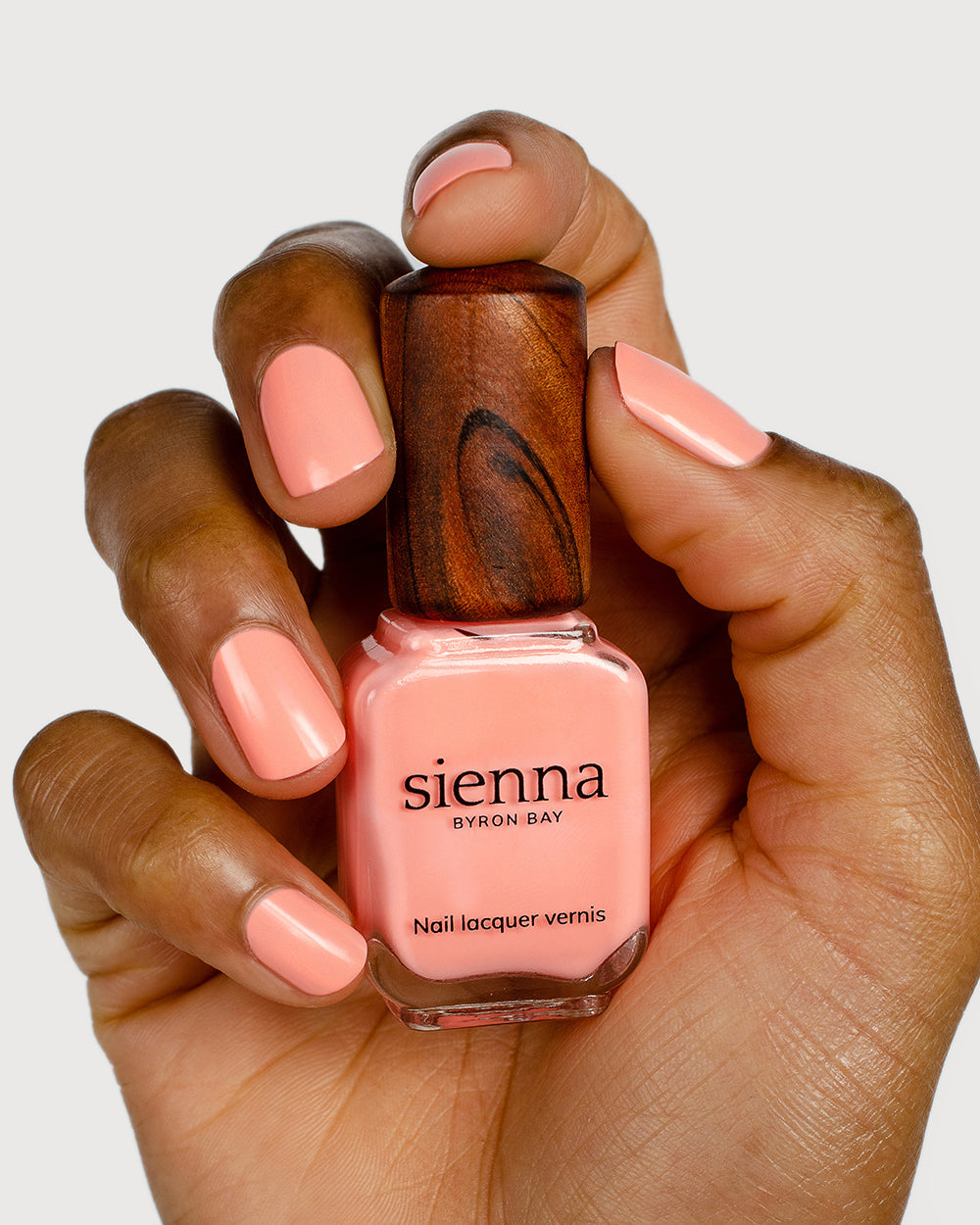 Sienna Nail Polish Joy - Vibrant Peach - 10ml