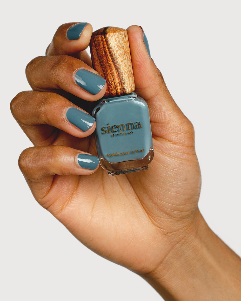 Sienna Nail Polish Juniper - Neutral Blue - 10ml