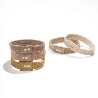 Kooshoo Plastic-Free Hair Ties - Earth Tints