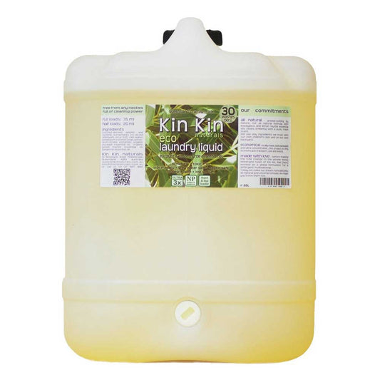 Kin Kin Bulk Laundry Liquid Eucalypt Lemon Myrtle 20L - L'Organic