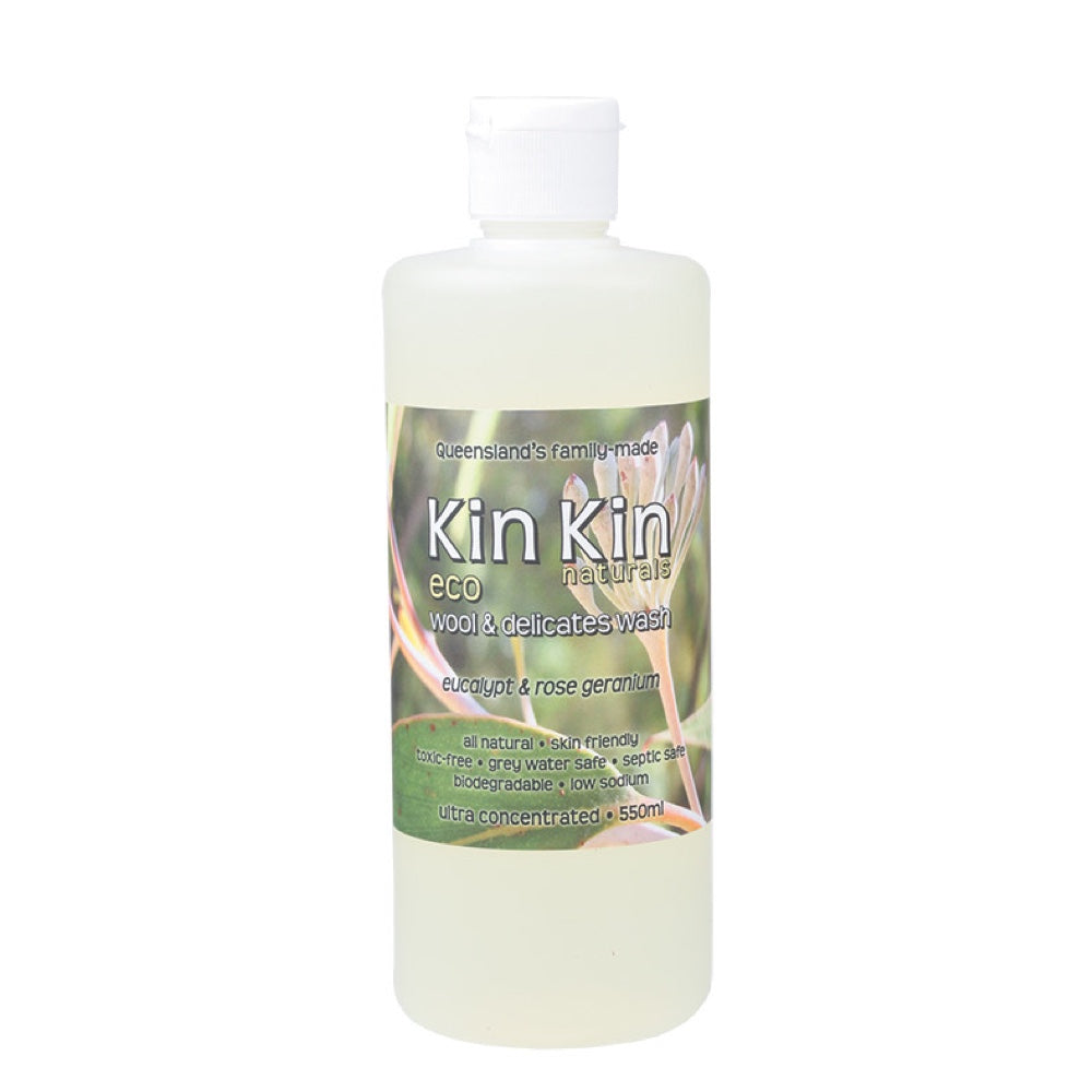 Kin Poloold Roses KIN KIN NATURALS Eucalypt & Rose Geranium Organic Wool & Delicates Was ...