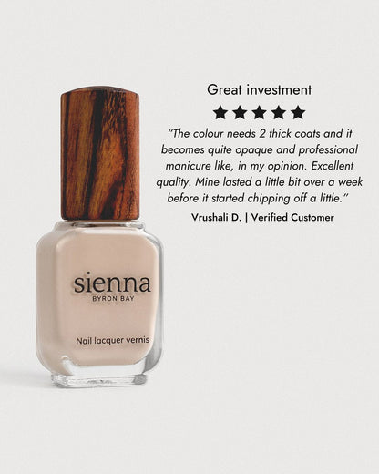Sienna Nail Polish Kindness - Classic Beige - 10ml
