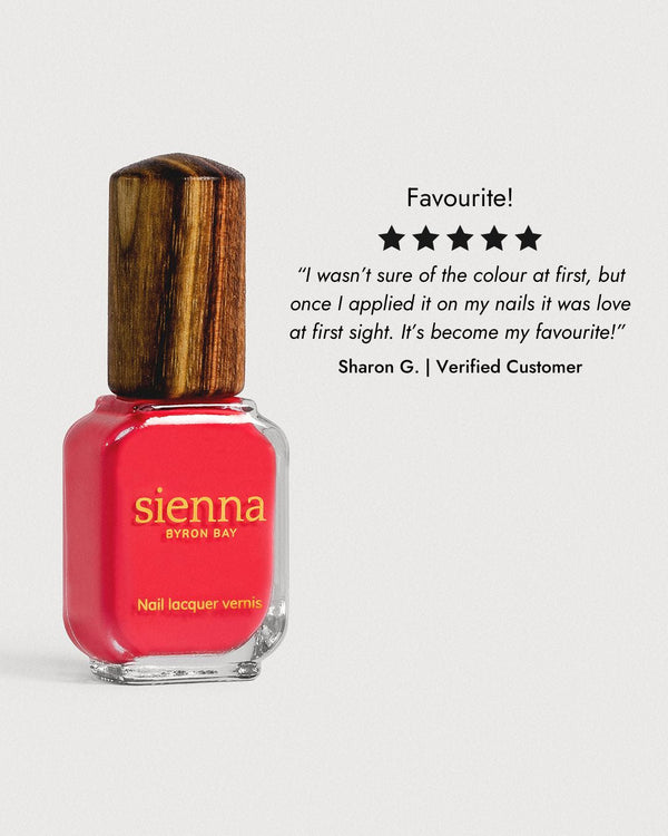 Sienna Nail Polish Kiss - Barbie Pink - 10ml - L'Organic