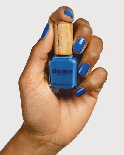 Sienna Nail Polish Kombi - Electric Blue - 10ml