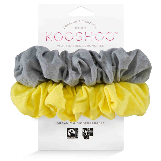 Kooshoo Organic Scrunchies - Sunrise - 2 Pack