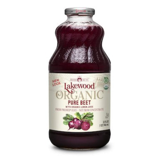 LAKEWOOD Organic Beetroot Juice Fresh Pressed 946mL - L'Organic
