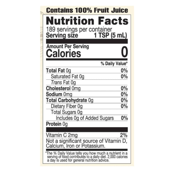 LAKEWOOD Organic Lemon Juice Fresh Pressed - 946ml - L'Organic