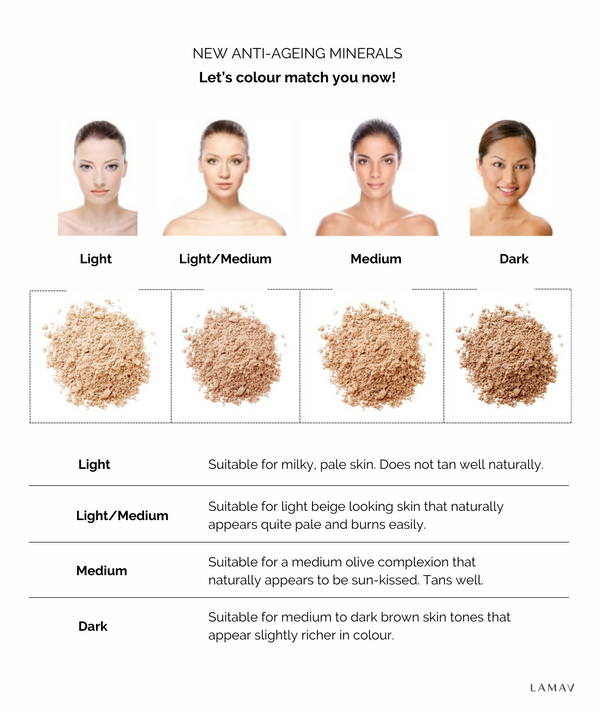 La Mav Anti-Ageing Mineral Foundation SPF15 - 8g - L'Organic