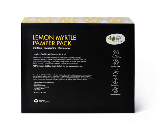 Lemon Myrtle Pamper Pack - L'Organic