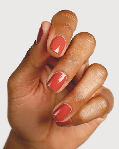 Sienna Nail Polish Life - Brick Red - 10ml