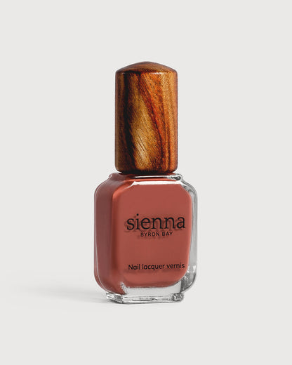 Sienna Nail Polish Life - Brick Red - 10ml