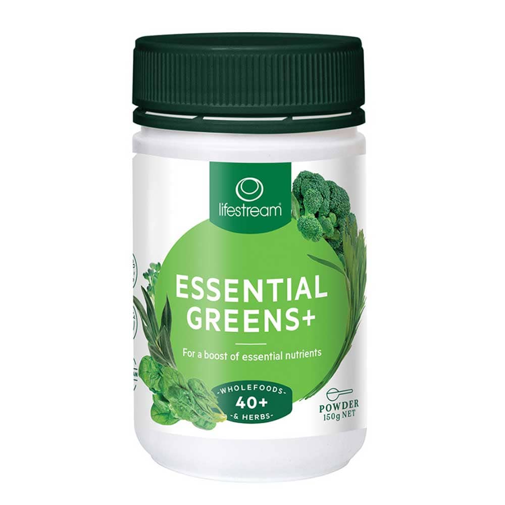 LifeStream Essential Greens+ Powder - 150g