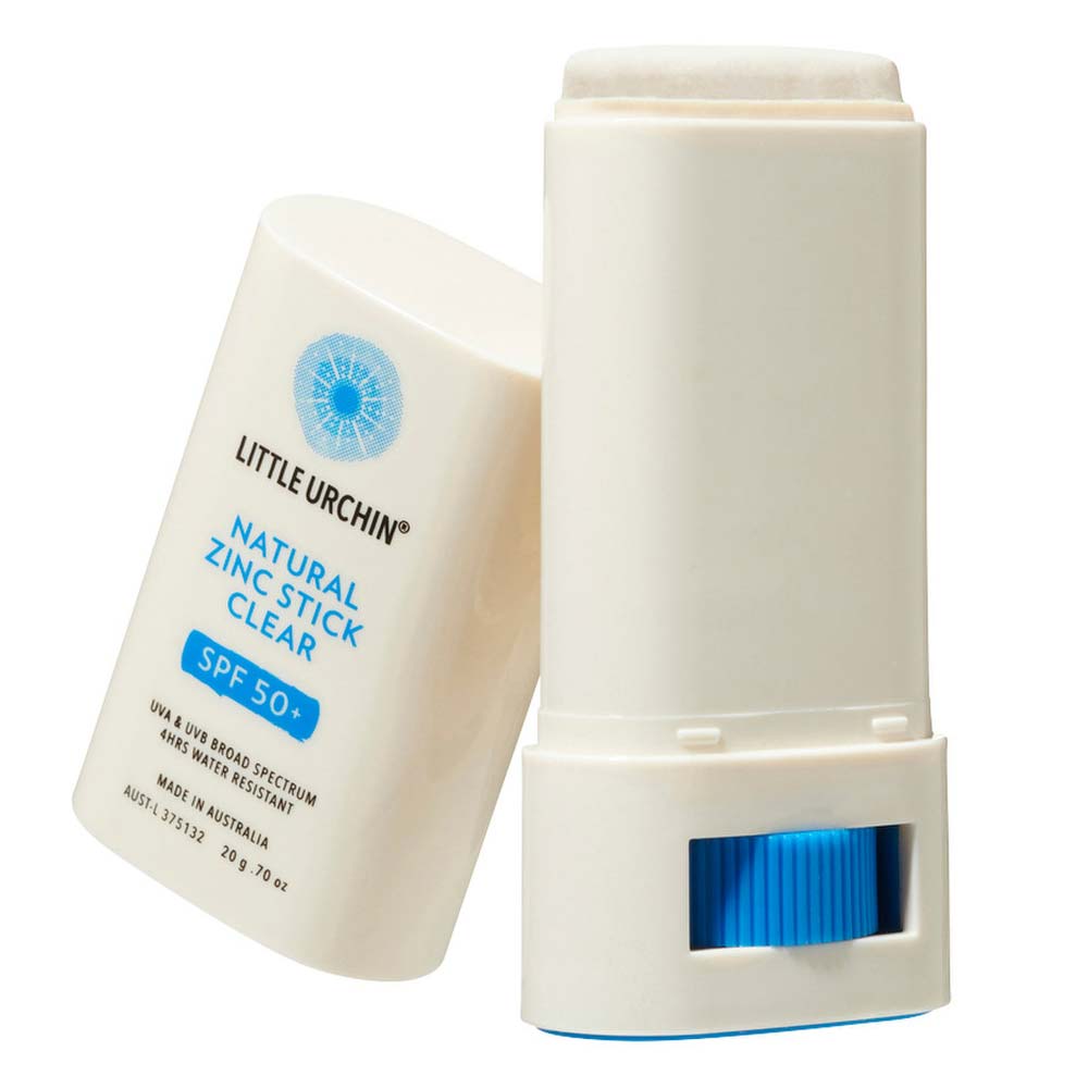 Little Urchin Natural Sunscreen Zinc Stick Clear SPF 50+ 20g