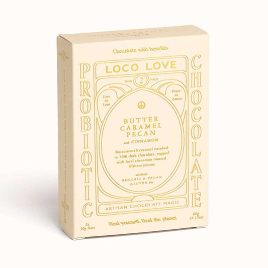 Loco Love Butter Caramel Pecan Chocolate Twin Pack