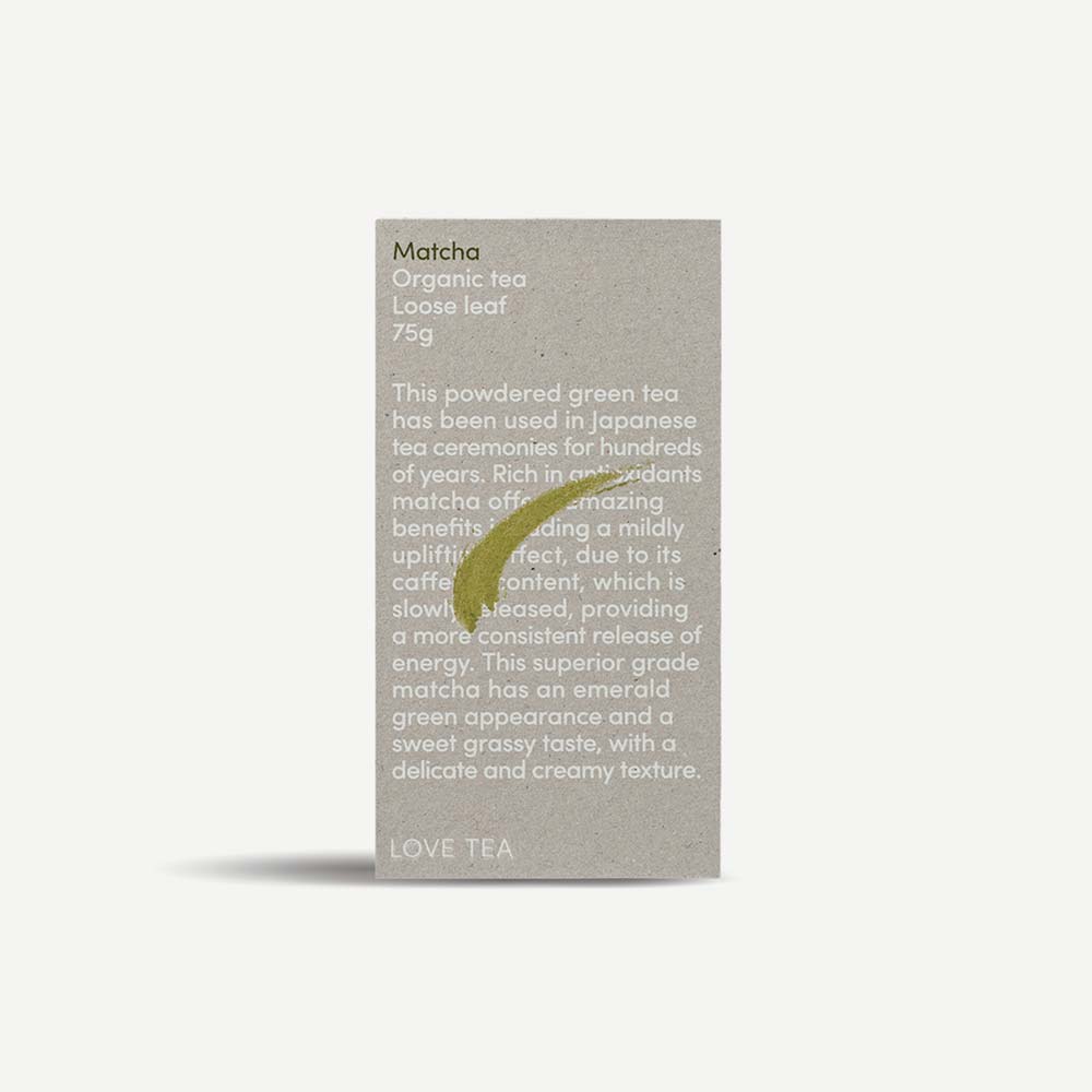 Love Tea - Matcha Loose Leaf Tea - 75g