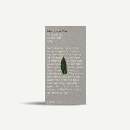 Love Tea Organic Moroccan Mint Loose Leaf Tea - 50g