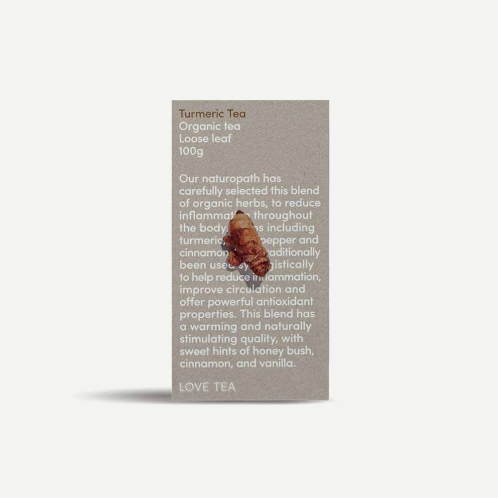 Love Tea Organic Turmeric Loose Leaf Tea - 100g