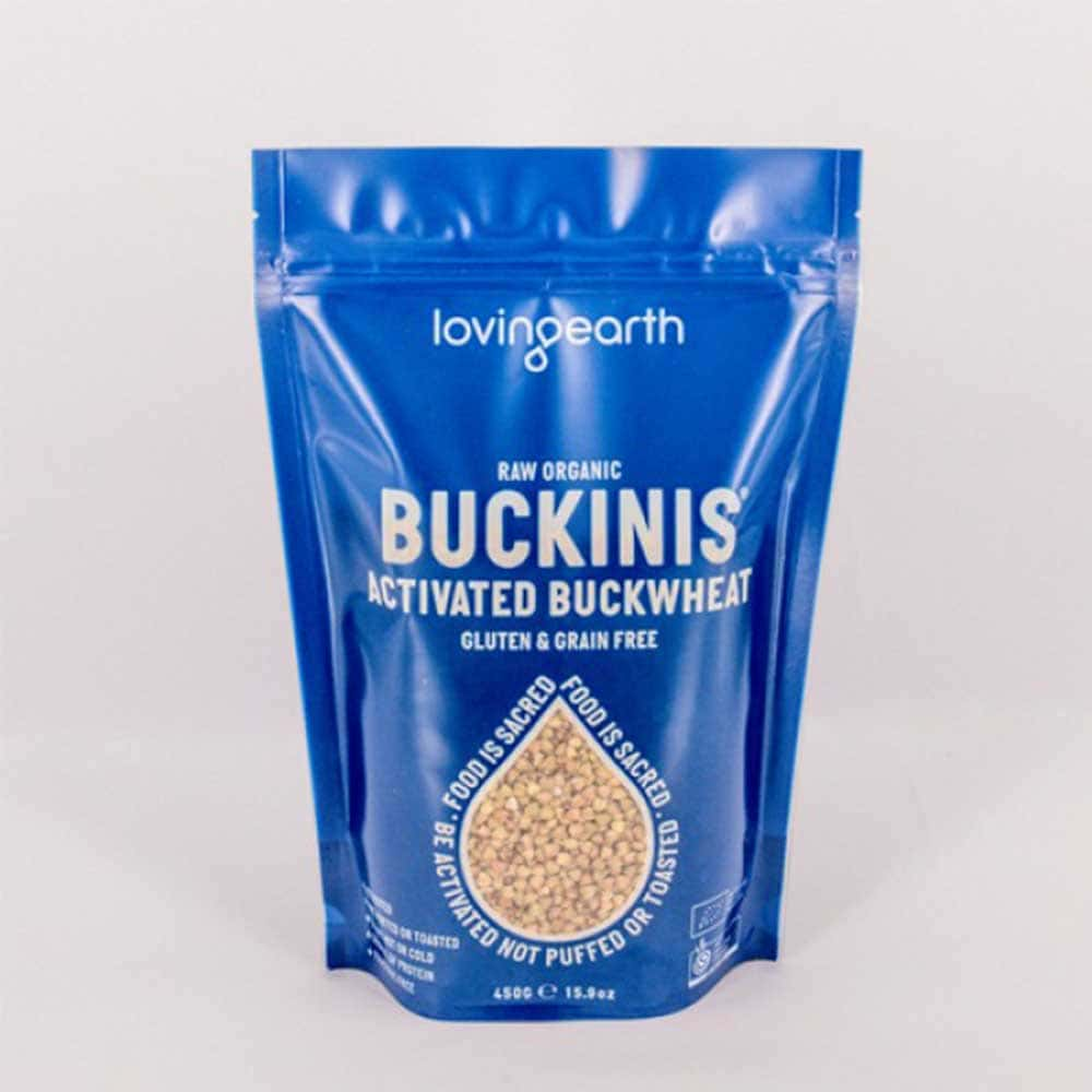 Loving Earth Organic Activated Buckinis - 450g