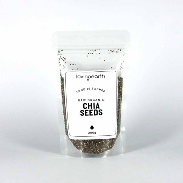 Loving Earth Organic Chia Seeds - 200g