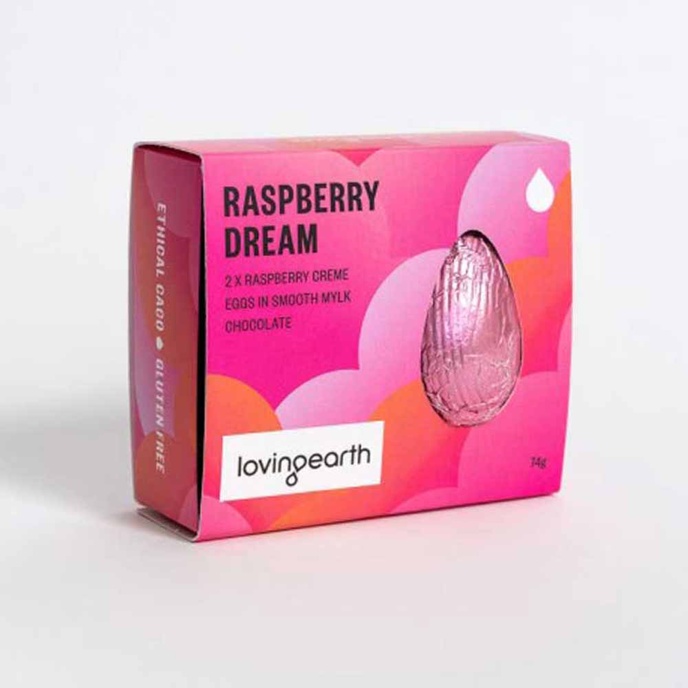 Loving Earth Raspberry Dream Eggs - 2 Pack