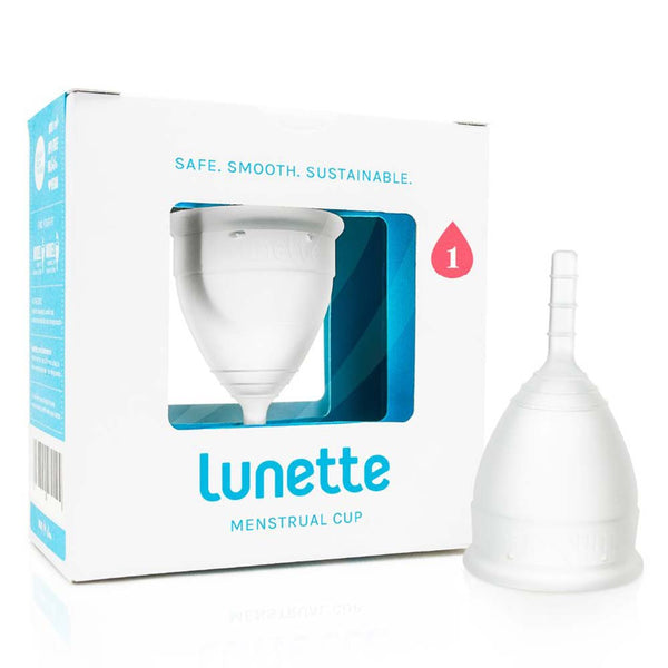 Lunette Menstrual Cup - Clear - Light to Normal Flow