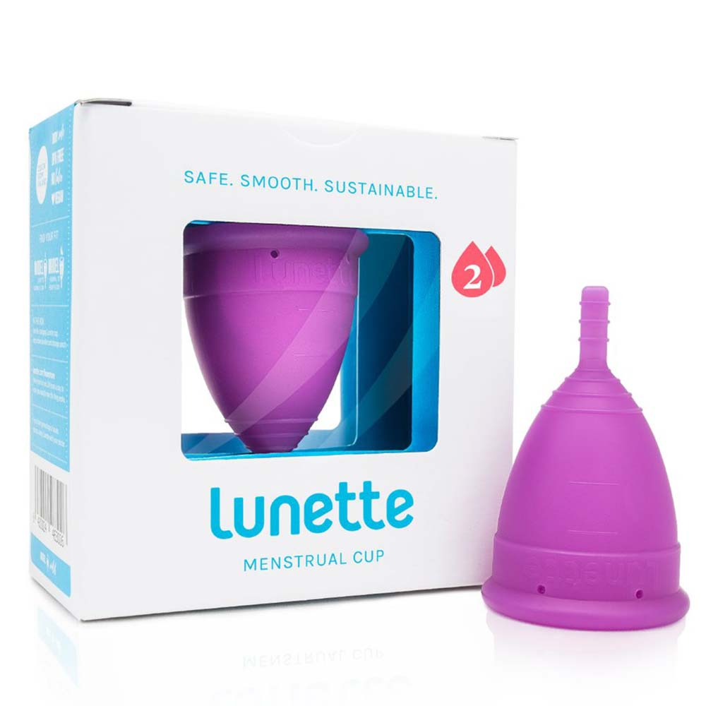 Lunette Menstrual Cup - Purple - Normal to Heavy Flow