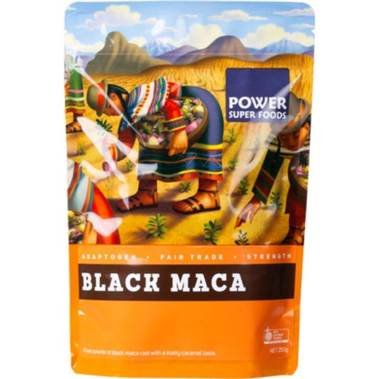 POWER SUPER FOODS Black Maca Powder - 250g