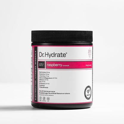 Dr. Hydrate All-In-One Hydration Drink Raspberry - 270g