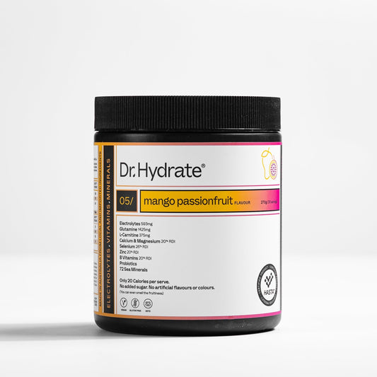 Dr. Hydrate All-In-One Hydration Drink Mango Passionfruit - 270g