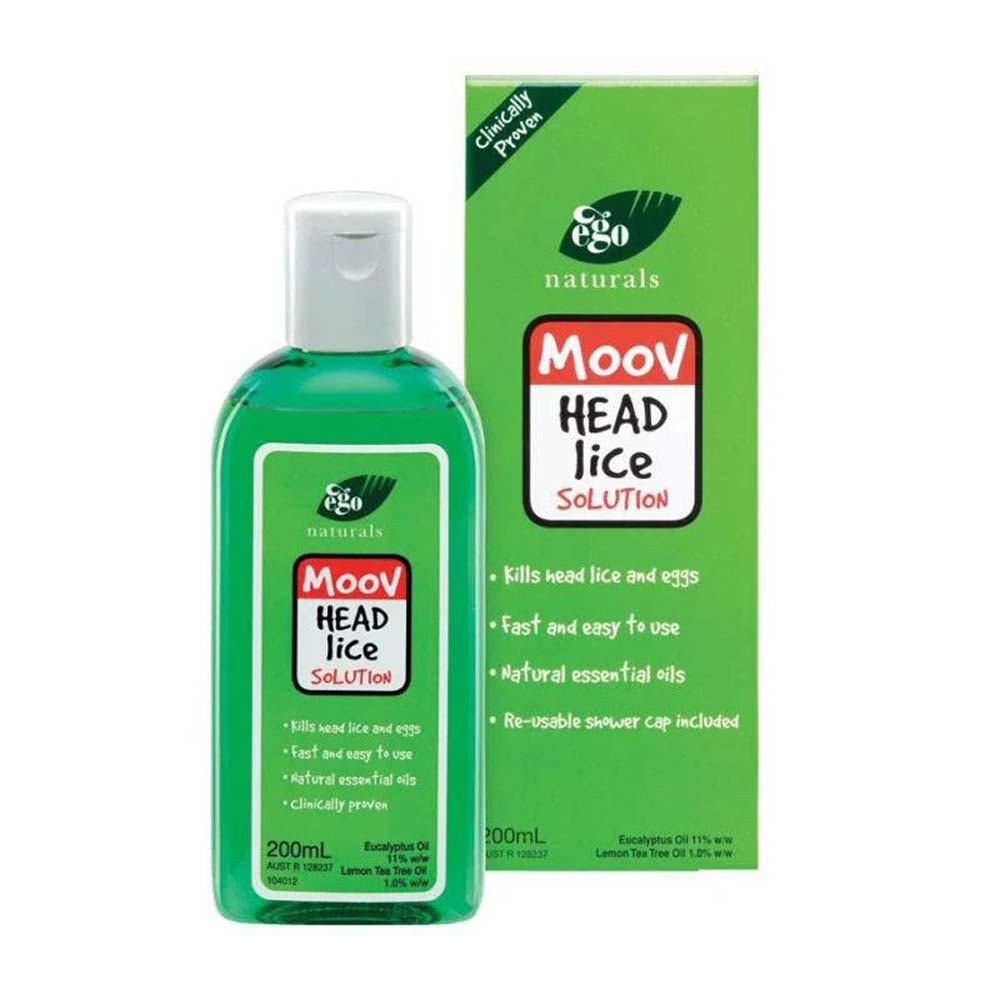 MOOV Head Lice Solution - 200ml - L'Organic