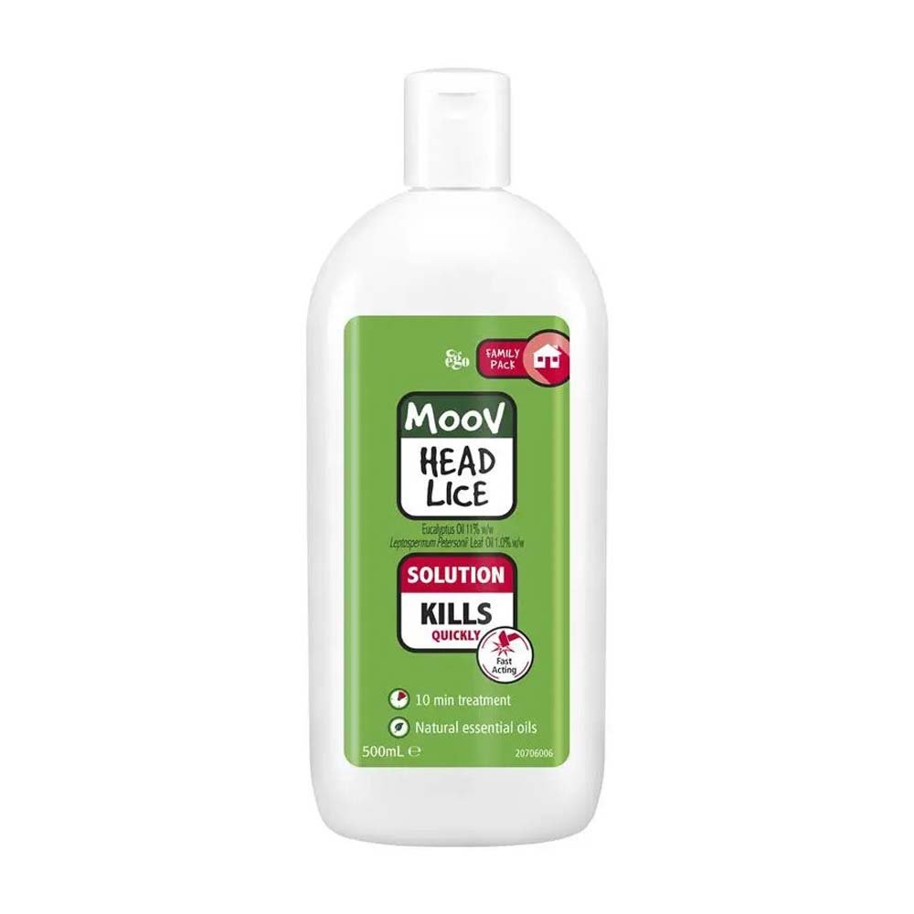 MOOV Head Lice Solution - 500ml - L'Organic