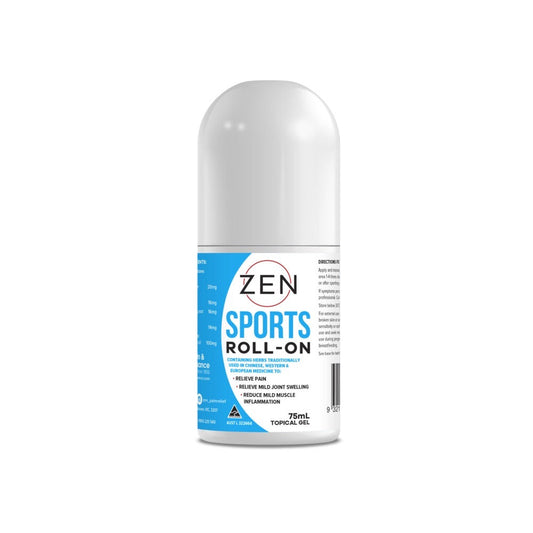 Zen Therapeutics Massage Liniment Sports Roll-On - 75ml - L'Organic