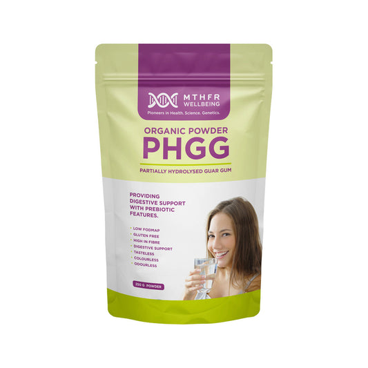 MTHFR Welness Organic PHGG (Partially Hydrolysed Guar Gum) - 250g