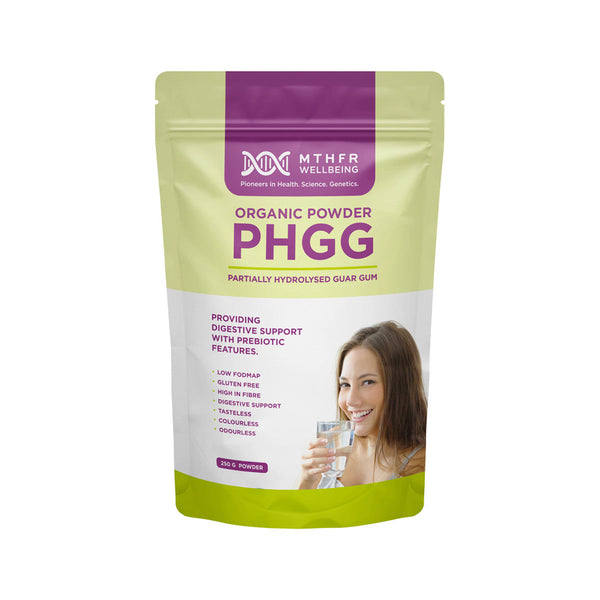 MTHFR Welness Organic PHGG (Partially Hydrolysed Guar Gum) - 250g