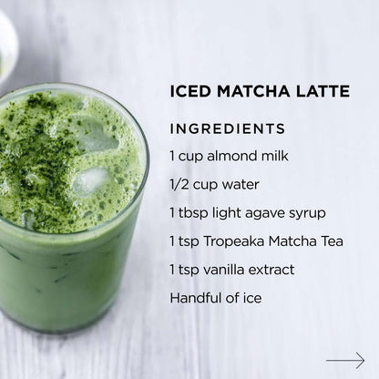 Tropeaka Organic Matcha Tea Powder - 200g - L'Organic