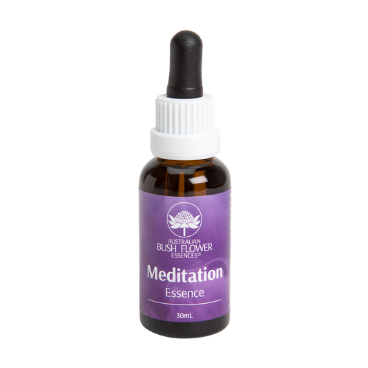Australian Bush Flower Essences Essence Drops - Meditation - 30ml