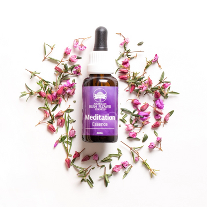 Australian Bush Flower Essences Essence Drops - Meditation - 30ml