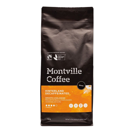 Montville Coffee package on a white background