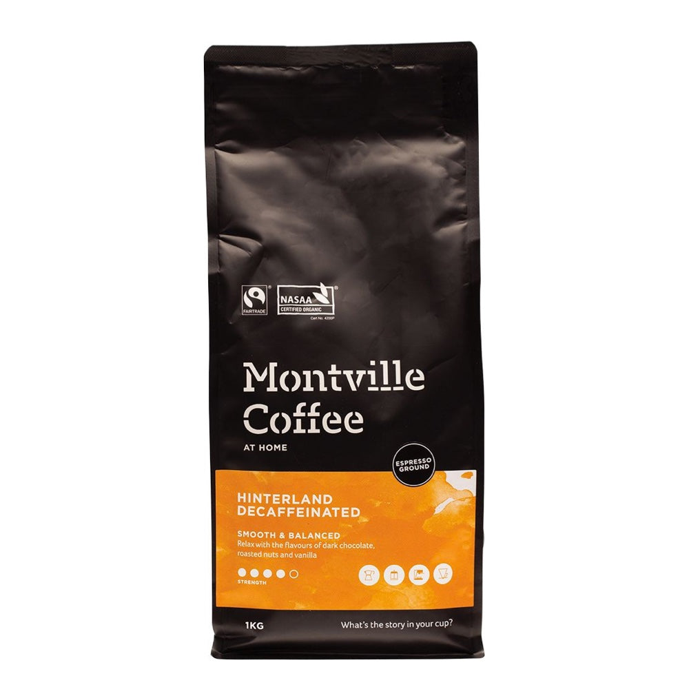 Montville Coffee package on a white background