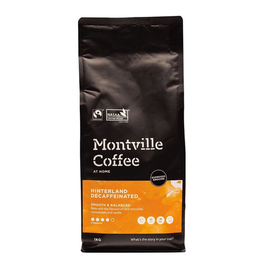 Montville Coffee package on a white background