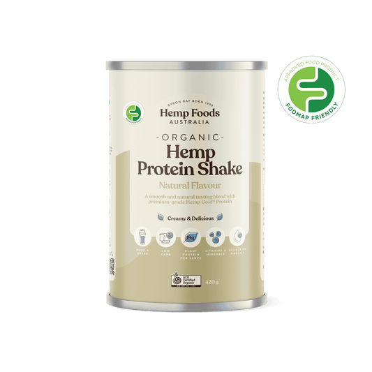 Hemp Foods Australia Organic Hemp Protein Shake Natural - 420g - L'Organic