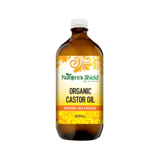 NATURE'S SHIELD Organic Castor Oil - 500ml - L'Organic