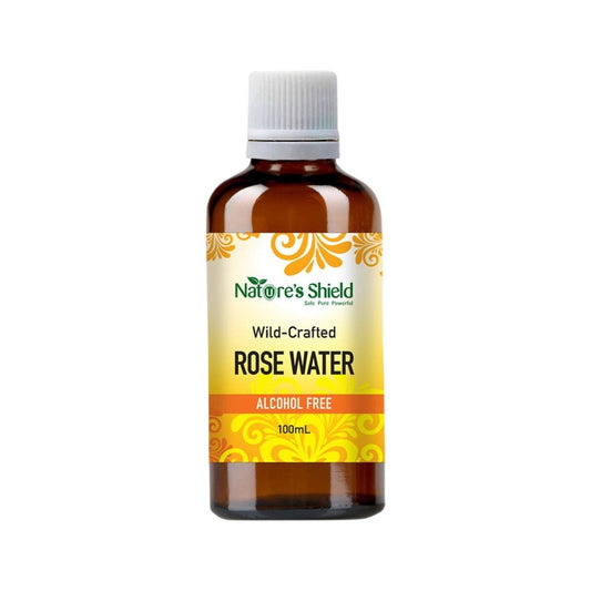 NATURE'S SHIELD Wild-Crafted Rose Water - 100ml - L'Organic