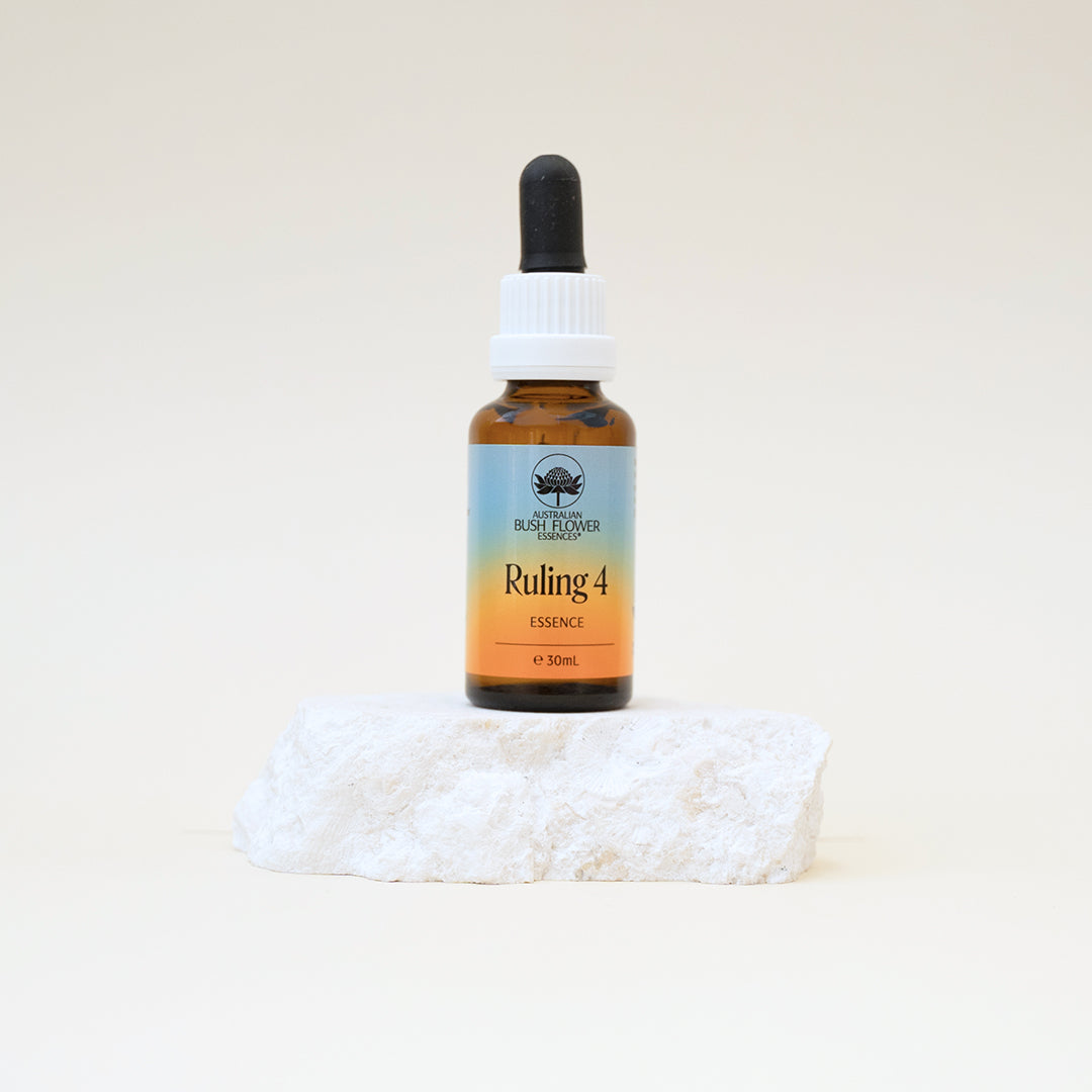 Australian Bush Flower Essences Numerology Essence Drops - Ruling 4 - 30ml